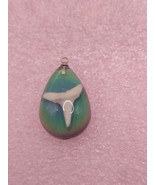 Glass Shark Tooth Pendant - $11.87