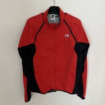 The North Face Mens L Flight Series Apex Full Zip Jacket Red Removable Sleeves - £18.95 GBP