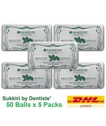 5 x Sukkiri Dentiste Mouth Freshener Mastic Oil Peppermint Sugar Free 50... - £51.01 GBP