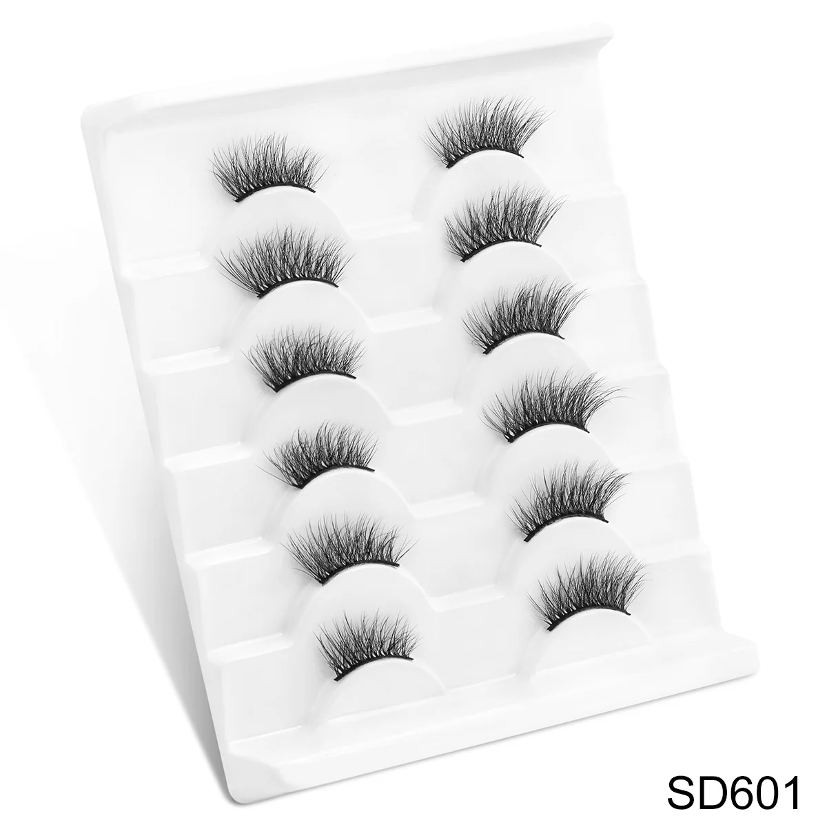 SHEEP 6D  Mink Lashes  Soft False Lashes Volume  Eyelashes Cross Cat Eye... - $29.43