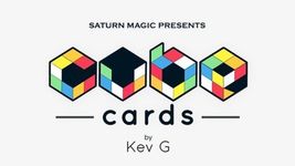 Saturn Magic Presents Cube Cards by Kev G - Trick - £26.33 GBP