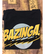 Official Licensed BIG BANG THEORY *BAZINGA* SHELDON T Shirt Sz SM NWOT - $10.51