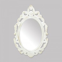 Antiqued White Wall Mirror - $59.78