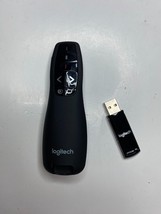 Logitech R400 Presenter / Remote Control + USB Receiver, Black - OEM Red... - £11.72 GBP