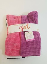SIX (6) Gold Toe Girls Size Large Socks ~ Shoe Size 4 - 10 ~ Ultra Tec C... - $20.00