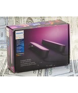 Philips Hue Play White &amp; Color Ambiance Smart Light 2 Pack 7820230U7 Bla... - $118.40 CAD