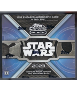 2023 Topps Star Wars Chrome Black Hobby Box Factory Sealed - $136.75 CAD