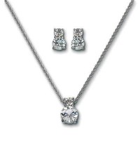 Authentic Swarovski Brilliance Set with White Clear Crystals - $127.71