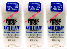 ( Lot 3 ) P.Stick ANTI-CHAFE Glide Stick Active Sport Friction Guard 1.7 Oz Each - £19.46 GBP