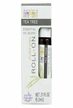 NEW Aura Cacia Purifying Roll-On Oil Tea Tree Essential Oil Blend 0.31 Fl Ounce - $11.59
