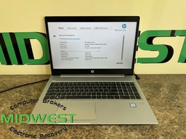 HP ProBook 450 G6 i5-8265U 1.6GHz 8GB 256GB SSD - $148.50