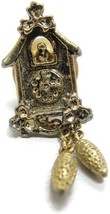 Avon Cuckoo Clock Lapel Pin Brooch Vintage - £11.22 GBP