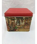 Vintage Potpourri Press Holiday Post Office Empty Tin - €13,86 EUR