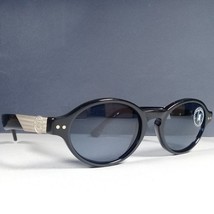 Lozza 1878 LS2053 Black/Gunmetal Vintage Unisex Sunglasses Y2K - $74.99