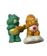Vintage 1984 AGC Care Bears Figures Cheer Bear &amp; Wish Bear Plastic Colle... - $10.48 CAD
