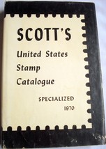 Scott&#39;s United Stamps Stamp Catalogue 1970 Hardcover Plus Dustjacket - $8.99
