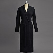 Black Kashwere Robe Seasonless Lightweight - £117.64 GBP