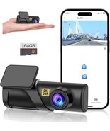 Dash Cam WiFi FHD 1080P Dash Camera for Cars Mini Car Camera Dash Cam Fr... - £57.90 GBP