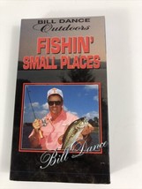 Vintage 1995 Bill Dance Outdoors Fishing Small Places VHS Video - £4.57 GBP