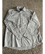 Stafford Dress Shirt Mens 16 34/35 Classic Fit Performance Travel Long S... - $272.78 MXN