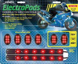 Street FX Electropods Lightpod/Strip Kit Yellow/Chrome 1042791 - £70.88 GBP