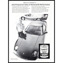 1983 Pennzoil GT Performance Motor Oil Porsche 928 Vintage Print Ad 958 Wall Art - £8.47 GBP