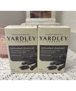 (2) Yardley Activated Charcoal Bar Soap Lardley London Bars 4.25 oz each - £4.65 GBP