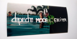 Depeche Mode Exciter Decal Bumper Sticker Band Swimming 2001 Original UN... - $16.87