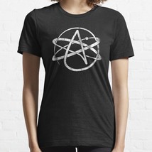  Atheist Symbol Atheism Agnostic Black Women Classic T-Shirt - £13.27 GBP