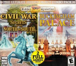 Hidden Mysteries - Civil War and Buckingham Palace Combo Pack PC Video Game - £7.17 GBP