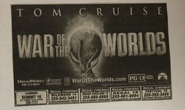 War Of The Worlds Vintage Movie Print Ad Tom Cruise TPA10 - £4.74 GBP