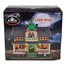 FG Square Halloween Haunted Clown House LED Porcelain Musical Horror Party Decor - £40.95 GBP