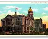 State Capitol Building Cheyenne Wyoming WY UNP WB Postcard Y14 - $2.92