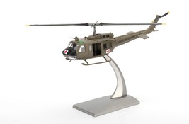 Bell UH-1 UH-1H Iroquois Huey 57th Medical 1/72 Scale Diecast &amp; plastic Model - £53.44 GBP