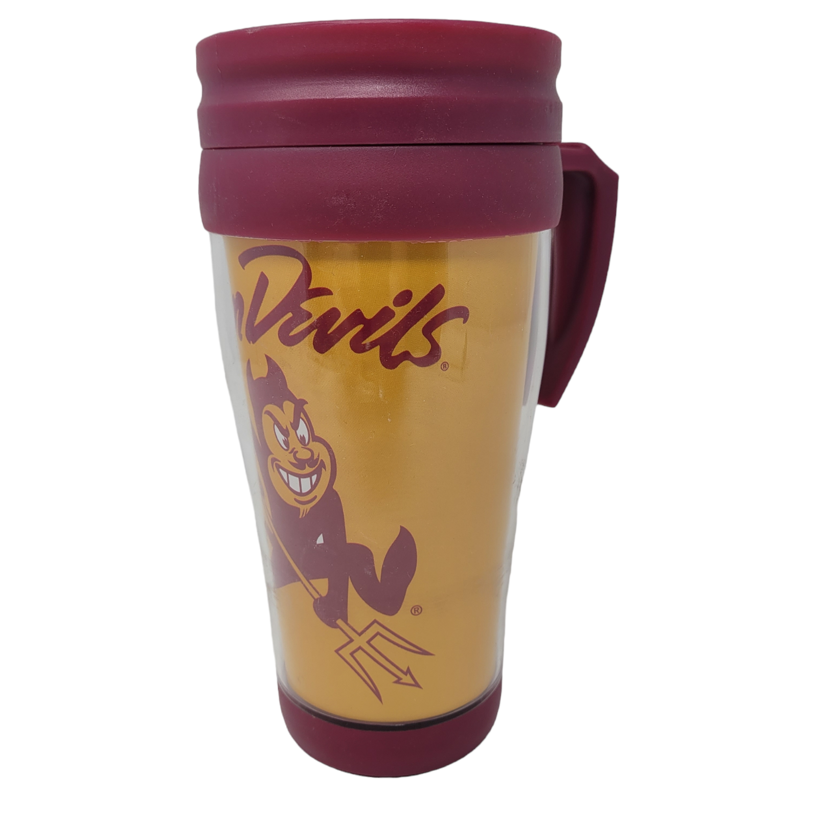 Primary image for Arizona State Sun Devils Insulated Travel Mug NCAA College 16oz Coffee Cup