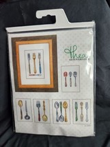 Thea gouverneur 3060 Cutlery Aïda Embroidery Kit 9.5x14 Cm - $33.35