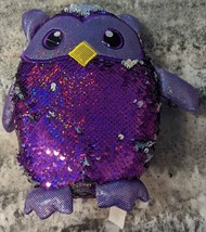 Sequin Bling Owl Plush Shimeez A Beverly Hills Teddy Bear Co Rare Collectible - $9.95