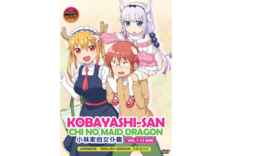 DVD Anime Kobayashi-san Chi No Maid Dragon Complete Series (1-13) English Dubbed - £20.48 GBP