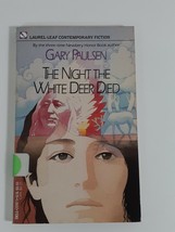 the Night The White Deer Died by gary Paulsen 1991 paperback fiction novel - £4.65 GBP