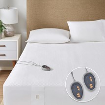 King-Size Beautyrest Heated Mattress Pad: Ul Certified, White,, And Deep... - $143.98