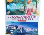Anime DVD 3D Kanojo: Real Girl Season 2 Vol. 1-12 End ENGLISH VERSION Al... - £7.08 GBP