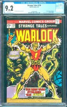 Strange Tales #178 (1975) CGC 9.2 -- White pages; 1st app. Magus; Warloc... - £299.47 GBP