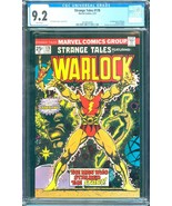 Strange Tales #178 (1975) CGC 9.2 -- White pages; 1st app. Magus; Warloc... - $375.51