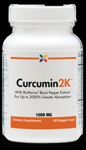 Curcumin 2K Formula 1000mg with Black Pepper Extract 30 Softgels - £25.31 GBP