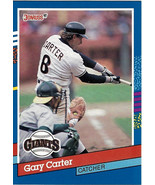 1991 Donruss #151 Gary Carter San Francisco Giants - £2.19 GBP