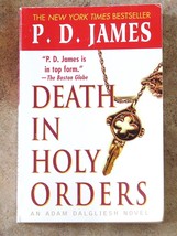 P.D. James-Adam Dalgliesh Death in Holy Orders 2003 Trade Edition PB - £3.96 GBP