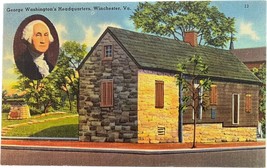 George Washington&#39;s Headquarters, Winchester, Virginia, vintage postcard - £9.25 GBP