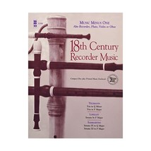 Music Minus One Alto Recorder, Flute, Violin or Oboe: Eighteenth Century Recorde - $20.00