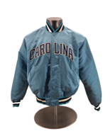 Vintage 80s NCAA Starter University OfNorth Carolina Satin Jacket Sz Large - $6,769.29 MXN