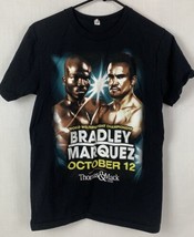 Boxing T Shirt Bradley Vs Marquez Promo Tee World Welterweight Champ Small - $24.99